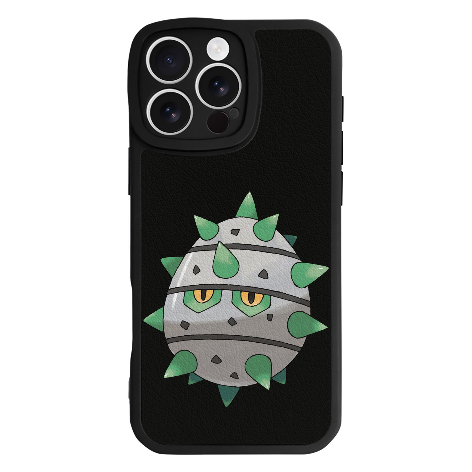 （画像用） ポケットモンスター Pokémon 【iPhone 16シリーズ対応】シリコンスマホケース（レザー調） 材質：シリコン